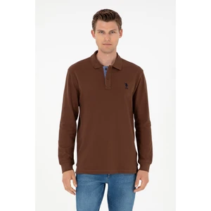 U.S. Polo Assn. Erkek Kahverengi Sweatshirt 50289062-VR029