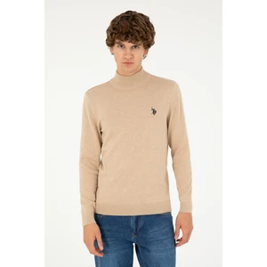 U.S. Polo Assn. Erkek Kum Melanj Kazak /Triko 50293499-VR123