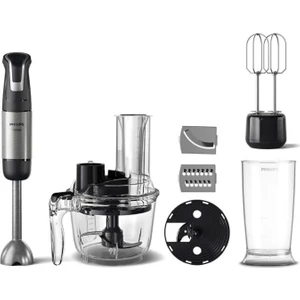 Smoothie Doğrayıcı, Blender ve Karıştırma Speedtrigger Teknolojisi 1200W El Blender Seti  ve Mutfak Robotu