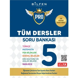 Bilfen Yayıncılık 5. Tüm Dersler Sınıf Pro Soru Bankası