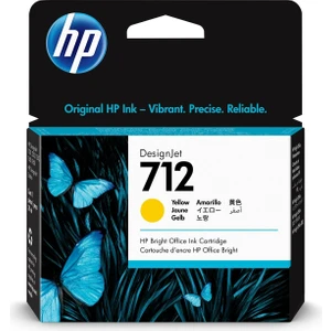 Hp 712 Yellow Sarı 29ML Plotter Kartuşu 3ED69A