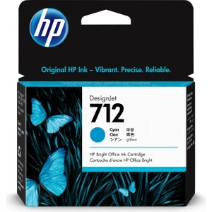 Hp 712 Cyan Mavi 29ML Plotter Kartuşu 3ED67A