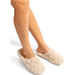 Eve Kadın Ev Terliği Bej 36/41