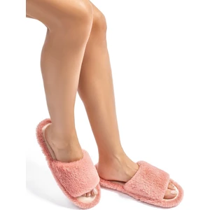 Lisa Peluş Kadın Ev Terliği Pembe 36/41