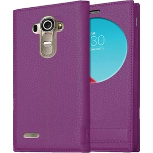 Lg G4 Uyumlu Pencereli Kapaklı Magnum Kılıf