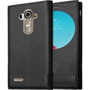 Lg G4 Uyumlu Pencereli Kapaklı Magnum Kılıf