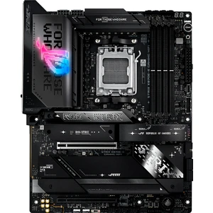 Rog Strıx X870E-E Gamıng Wıfı Amd X870 Am5 Ddr5 8000 HDMI 2xusb4 5x M2 Usb3.2 Wifi 7 + Bt Aura Rgb 5gbit Lan Atx 18+2+2 Güç Aşamaları, Çift Usb4, USB 20G Pd 3.0 ile 30W A Kadar USB Çıkışı