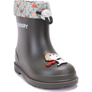 W10277 Bimbi Snoopy Haki Ortopedik Erkek Çocuk Çizme
