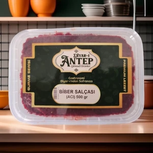 Doğal Gurme Serisi Acı Biber Salçası, Doğal Ev Yapımı. Güneşte Kurutulmuş 500gr