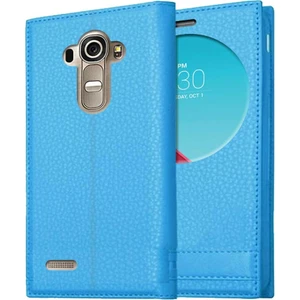Lg G4 Uyumlu Pencereli Kapaklı Magnum Kılıf