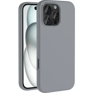 ZORE iPhone 16 Pro Kılıf Magsafe Şarj Özellikli Sıvı Teknolojili Silinebilir Sert Kivi Kapak - Natürel