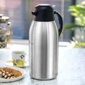Premium Çelik Çay Termosu - Inox - 2,5 Lt