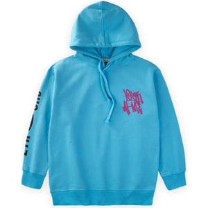 Look Fresh Baskılı Kapşonlu Sweatshirt 9-14 Yaş Mavi