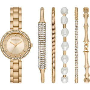 SR9084 Kadın Kol Saati ve Bileklik Seti