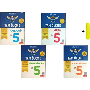 Bilfen Yayınları 5. Sınıf Tam Ölçme Matematik – Fen Bilimleri - Türkçe Sosyal Bilgiler Seti