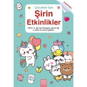 Çocuklar İçin Şirin Etkinlikler - Çıkartmalı - Valentina Figus