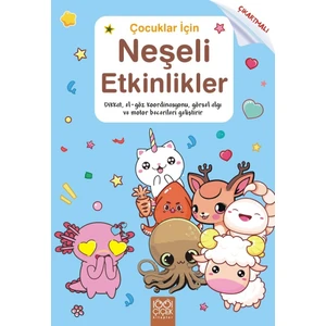 Çocuklar İçin Neşeli Etkinlikler - Çıkartmalı - Valentina Figus