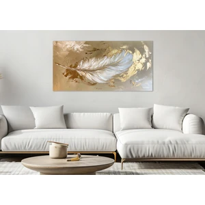 Allure Art Design Soyut Tüy Modern Soyut Tüy Kanvas Tablo