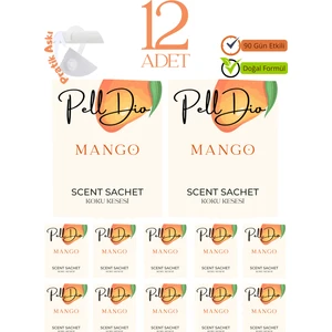 PellDio Home 12'li Ayakkabılık Dolap ve Çekmece Parfümlü Kese Kokusu Oda Koku Kesesi