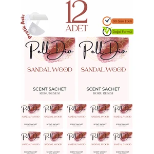 PellDio Home 12'li Ayakkabılık Dolap ve Çekmece Parfümlü Kese Kokusu Oda Koku Kesesi