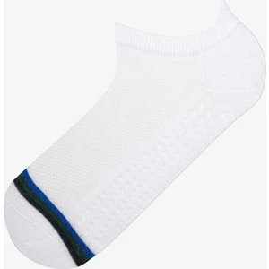 Erkek Sport Beyaz Sneaker Çorabı
