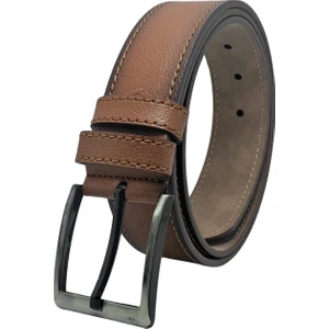 Genuine Leather Company Eds  Erkek Siyah Spor Kemer