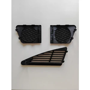 Peugeot Partner Pejo 97 2005 Torpido Havalandırma Ve Hoparlör Kapağı Sağ Sol Çift Set 3 Parça