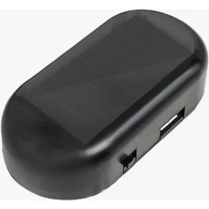 Alarm Araç Için Caydırıcı Solar Şarj Olan Güçlü Yapışkanlı Işıklı Plastik Mini Sahte Alarm