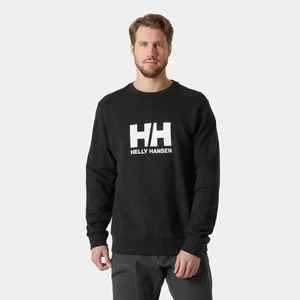 Helly Hansen Helly Hansen Hh Logo Crew 2.0 Sweatshırt Erkek Siyah Sweatshirt HHA.30395-HHA.990