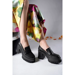 Kadın Loafer Vegan Deri Ortopedik Dolgu Topuk Kaymaz Taban Koku Önleyici Slip-On Ayakkabı