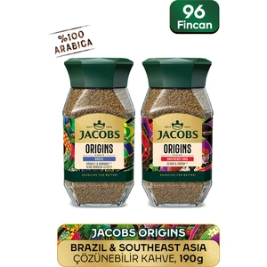 Origins Brazil & Southeast Asia Çözüneblir Kahve 2 x 95 gr