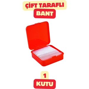 1 Kutu Çift Taraflı Bant Montaj Set 60 Parçalı