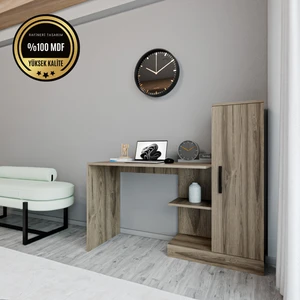 Rafineri Tasarım Maysa Çalışma Masası Raflı Kapaklı