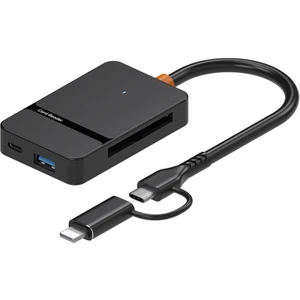 Çoklu 8in1 Sd/tf/cf/ms/m2/micro Hafıza Kart Okuyucu Adaptörü Iphone/ipad Type-C/usb  Cihazları