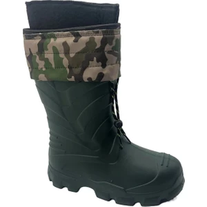 Av Balıkçılık Bahçe Hayvancılıkçizme Gerçek Eva Çizme Hakiyeşil Termal Çoraplı Eva Çizme 41-42-43-44-45 Numaralar