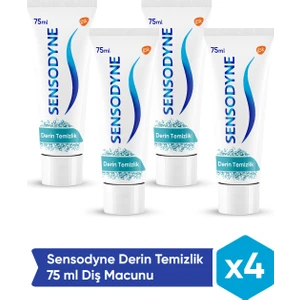 Derin Temizlik Diş Macunu 75ml X 4 Adet