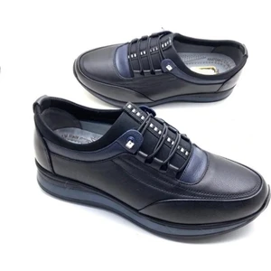 Seher Ayakkabı Seher %100 Içi Dışı Hakiki Deri Erkek Rahat Günlük Süs Bağcıklı Ayakkabı