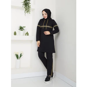 Tesettür Simli Eşofman Takımı