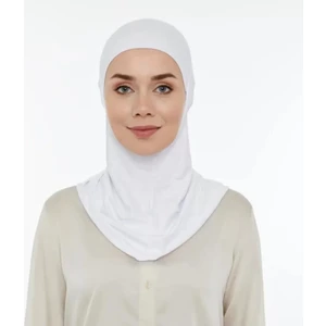 Aydın Bone Beyaz Tesettür Bone