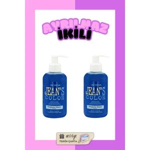 Jean'S Color Turkuaz Renkli Saç Boyası 250 Ml X2 Adet Su Bazlı Turquoise Breeze Hair Dye