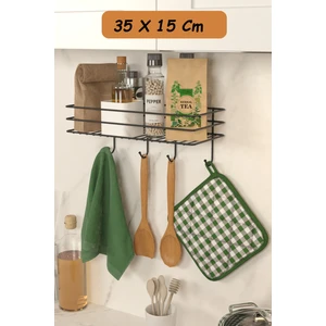 Yapışkanlı Büyük Boy Askılı Banyo Rafı Duş Şampuanlık Duvar Düzenleyici Organizer