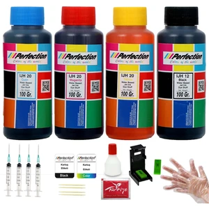 Perfectıon HP 301/302/304/305 Kartuş Muadil Dolum Seti 4X100 ml Takım