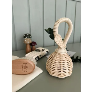 Mint Collection Rattan Çıngırak / Marakas Bebek Oyuncağı Bambu