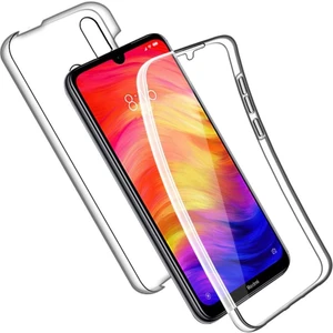 Xiaomi Redmi Note 8 360 Derece Kılıf Kristal Silikon Şeffaf Soft Ön Arka