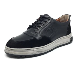 Goldbrand   Deri Erkek Kışlık Rahat Günlük Casual Akıllı Bağcıklı Spor Ayakkabı 40-44