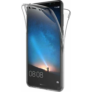 Huawei Mate 10 Pro 360 Derece Kılıf Kristal Silikon Şeffaf Soft Ön Arka