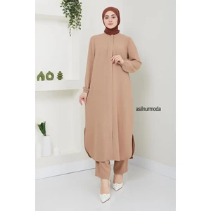 Sena Ayrobin Fermuarlı Ikili Takım Vizon