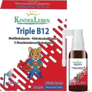 Kinderleben Triple B12 Vitamin B12 Sprey 20 ml