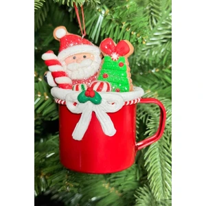 Beysüs Yılbaşı Çam Ağacı Süsü Kupa Cup Cake Noel Baba