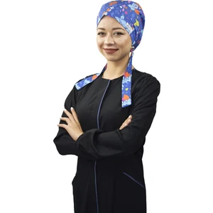 Nur Ortopedi Tesettür Butterfly Kelebek Doktor Hemşire Hastane Aşçı Tesettür Cerrahi Bone